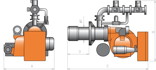 Baltur GI MIST 510 DSPNM-D горелка